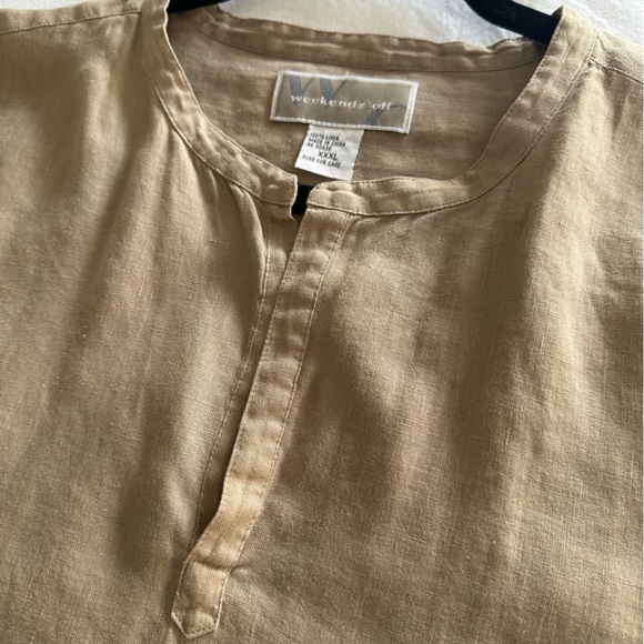 Weekendz men’s Linen Shirt, XXXL - Picture 15 of 15